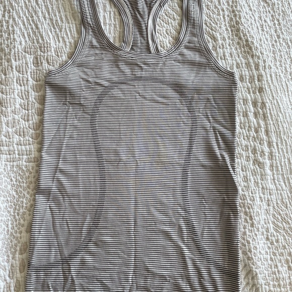 Lululemon Stripe Racerback - Picture 2 of 2